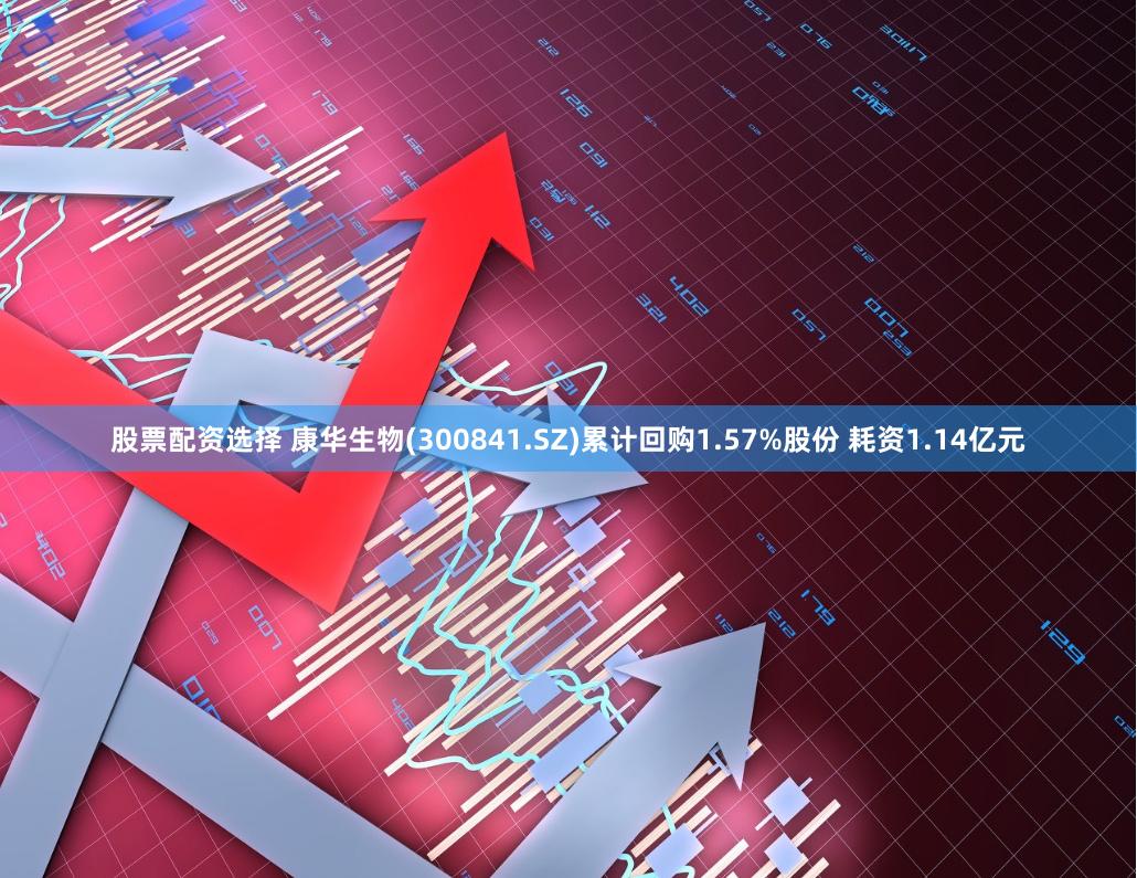 股票配资选择 康华生物(300841.SZ)累计回购1.57%股份 耗资1.14亿元